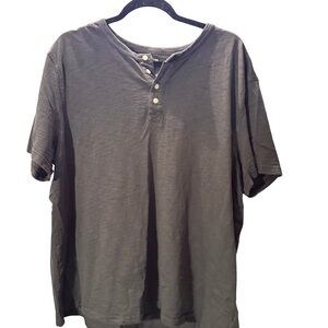 Sonoma Men's Charcoal Casual Button Down Shirt